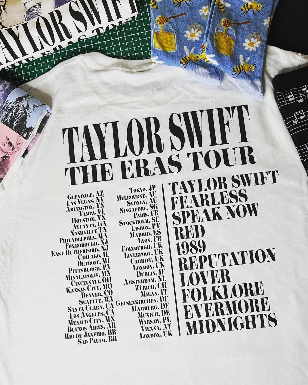 TAYLOR SWIFT THE ERAS TOUR BLANCO