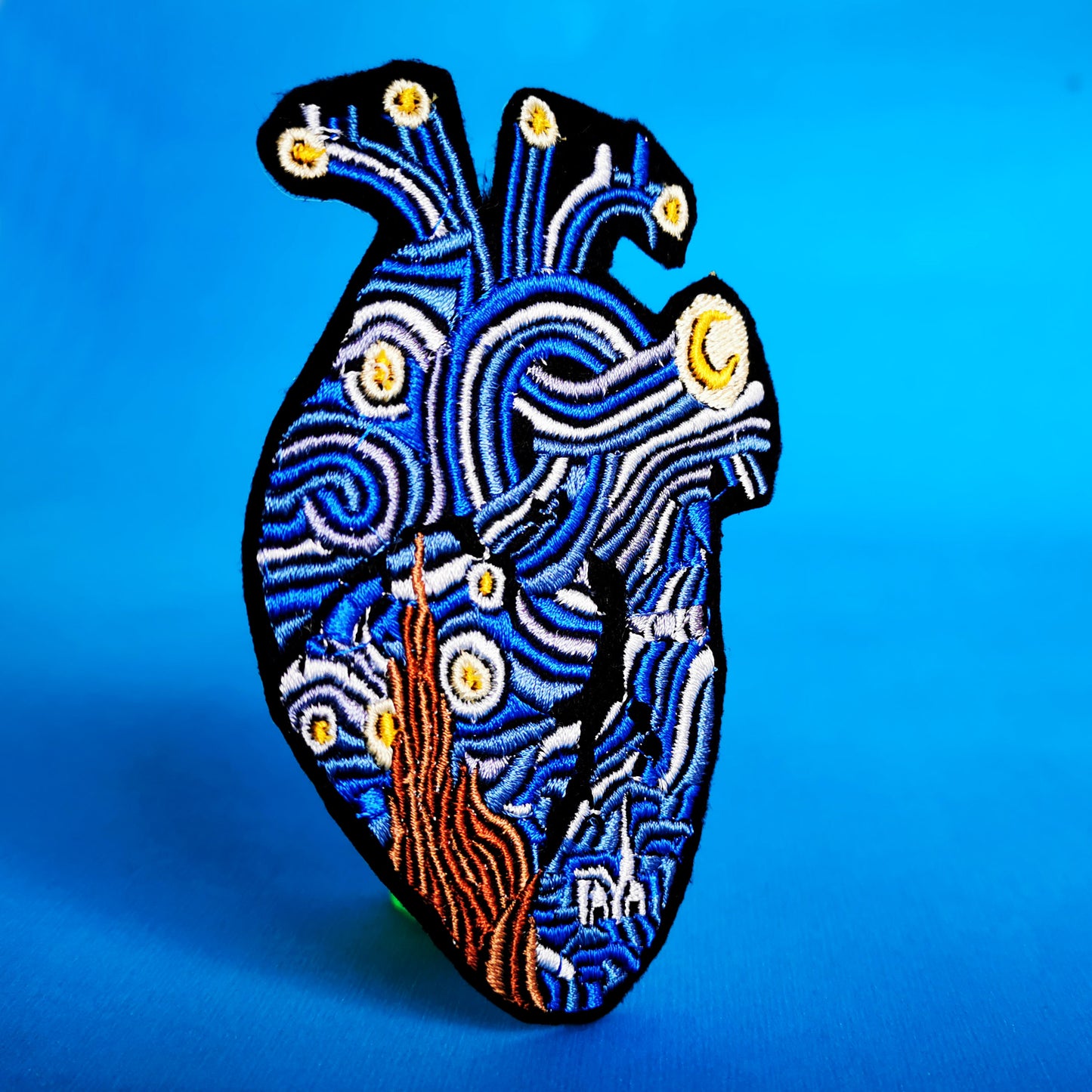 Corazón La Noche Estrellada