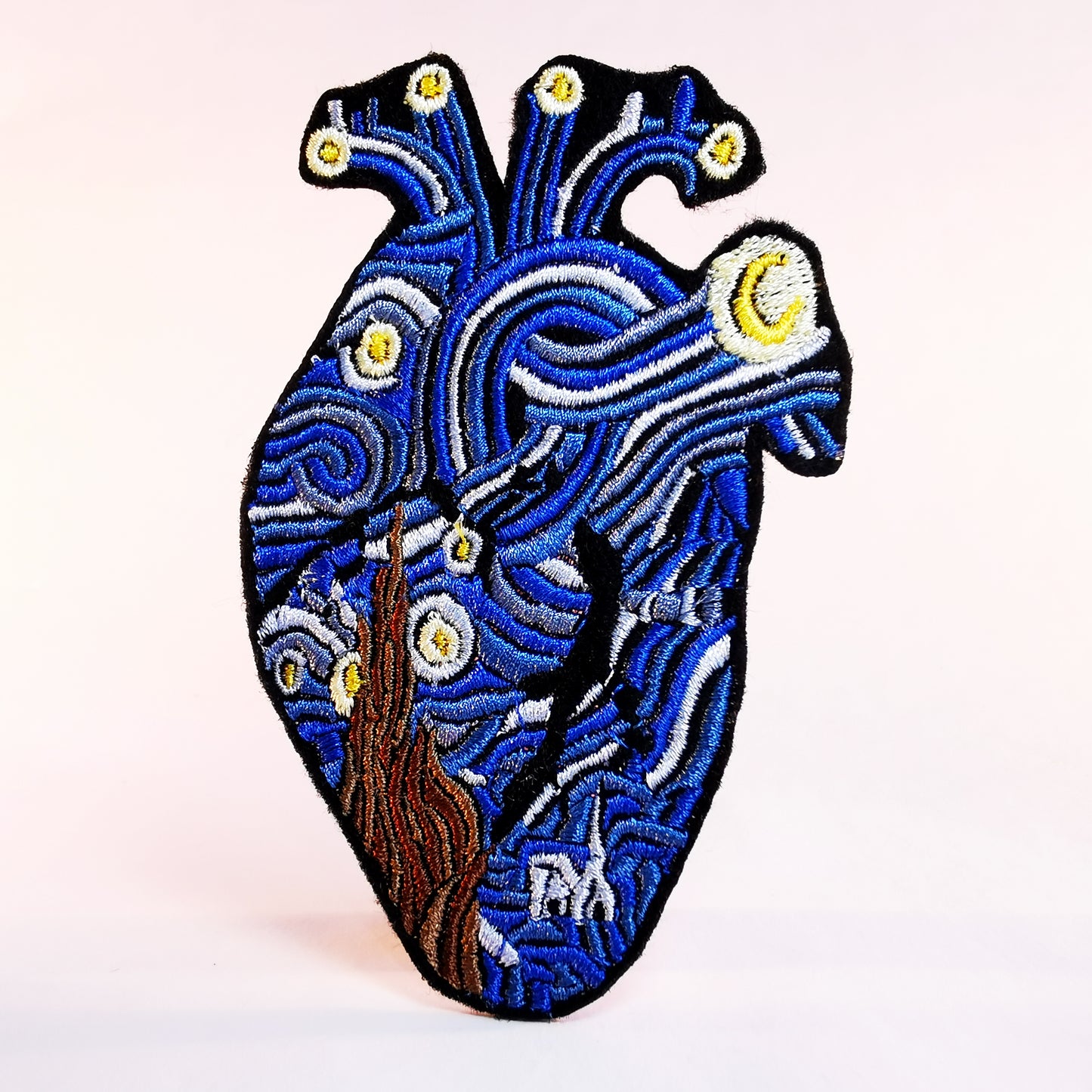Corazón La Noche Estrellada