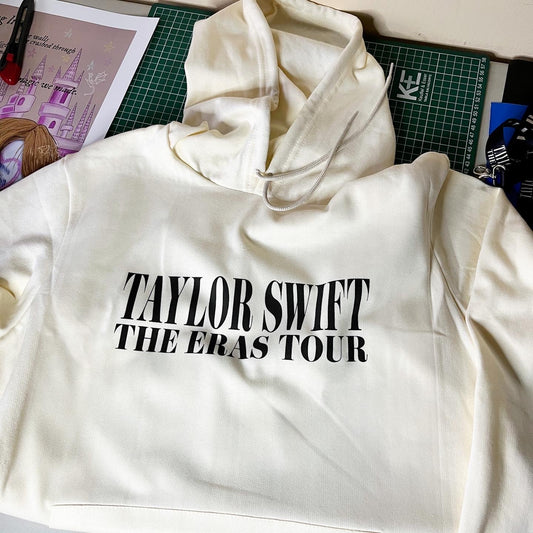 TAYLOR SWIFT ERAS TOUR HOODIE BEIGE