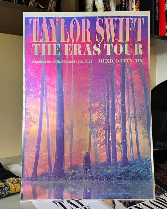 PRINT THE ERAS TOUR CDMX FOLKLORE FOIL