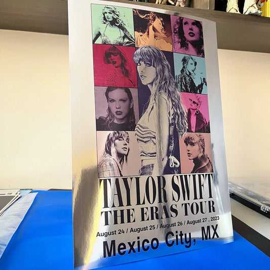 PRINT THE ERAS TOUR CDMX FOIL